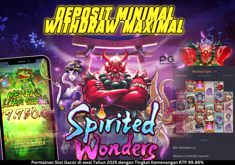 Spirited Wonder slot Gacor dengan 1024 Cara kemenangannya!