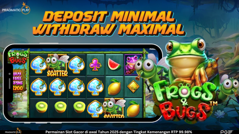 Slot Frogs and Bugs: Bertema Alam Seru & Menguntungkan!
