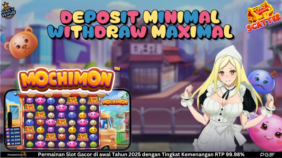 Mochimon Slot Gacor bertema Anime - Mainkan Sekarang Juga